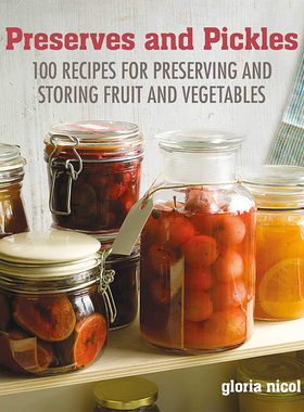 【预售】 Preserves & Pickles 腌制食品的自制指南 英文原版图书籍进口正版 餐饮