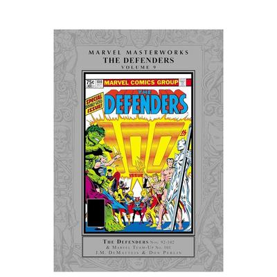 【预售】漫威大师作品：捍卫者联盟 卷9 Marvel Masterworks: The Defenders Vol. 9  英文漫画 外文进口原版图书籍Marvel
