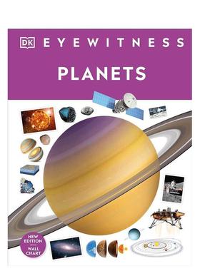 【预售】目击行星Eyewitness Planets英文青少年读物进口原版儿童图书9-12岁DK