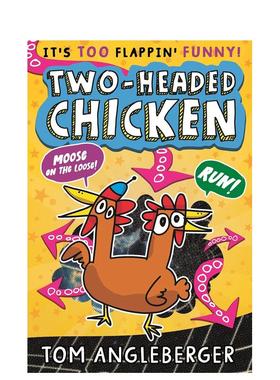 【现货】双头鸡疯狂大冒险 Two-Headed Chicken 英文进口原版漫画书