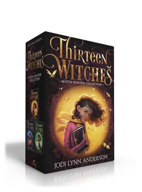 【预售】女巫猎人系列（盒装）Thirteen Witches Witch Hunter Collection (Boxed Set)英文进口原版儿童图书青少年读物Jodi Lynn