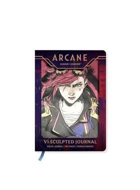 【预售】英雄联盟双城之战：维克托笔记簿 Arcane Sculpted Journal: VI 原版笔记本NotebookInsight Editions