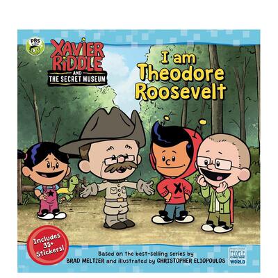 【预售】我是西奥多-罗斯福（泽维尔-里德尔和秘密博物馆）I Am Theodore Roosevelt (Xavier Riddle and the Secret Museum)英文