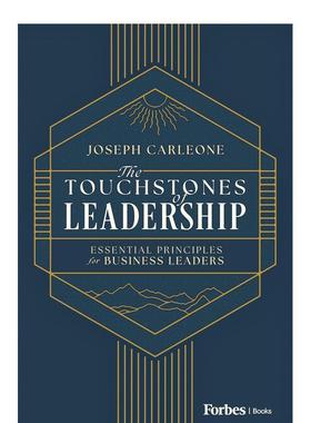 【预售】领导力试金石 Touchstones of Leadership 英文进口原版商业行销图书ForbesBooks外文正版