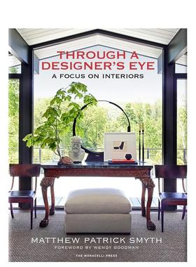 【预售】透过设计图书师的眼光：室内设计图书聚焦 Through a Designer's Eye 英文进口原版室内设计图书空间与装饰Matthew Patri