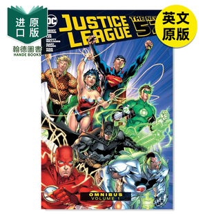 现货 Johns? Geoff League 漫画 英文进口原版 合集1 Justice The 正义联盟 New Vol. Omnibus