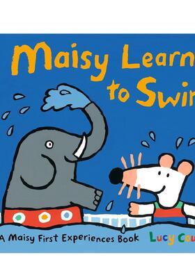 【预售】【小鼠波波】学游泳【Maisy】Learns to Swim英文儿童图书籍进口原版Candlewick Press3-6岁启蒙绘本