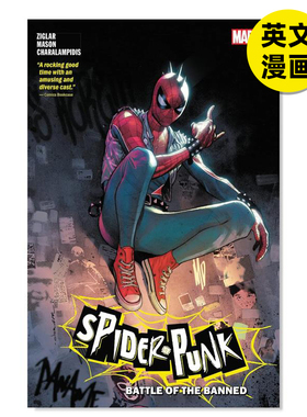 【现货】【翰德原版】Spider-Punk: Banned in D.C.,朋克蜘蛛侠 英文原版图书籍进口正版 Cody Ziglar 漫画