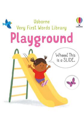 【现货】【启蒙单词馆】关于操场Very First Words Library: Playground英文进口原版儿童图书3-6岁自然拼读Matthew Oldham