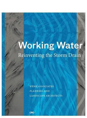 【预售】流动的水：重塑雨水排水系统 Working Water 英文进口原版城市规划设计图书Bill Wenk