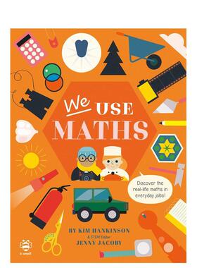 【现货】【STEAM】我们应用数学We Use Maths英文进口原版儿童图书青少年读物Hankinson3-6岁