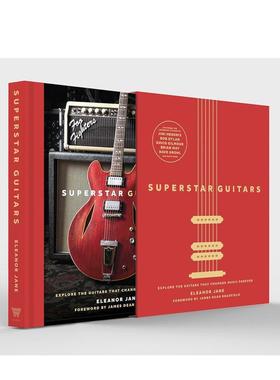 【预售】明星吉他（书套版） Superstar Guitars (Slipcase Edition) 英文进口原版音乐图书籍welbeckpublishing