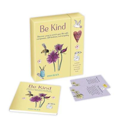 【现货】Be Kind: Includes a 52-card deck and guidebook 保持有爱:52张卡牌和指导手册 英文原版图书籍进口正版 文创礼品