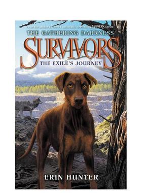 【现货】Survivors: The Gathering Darkness 5: The Exile’s Journey，幸存者:原版图书 Hunter 儿童分阶