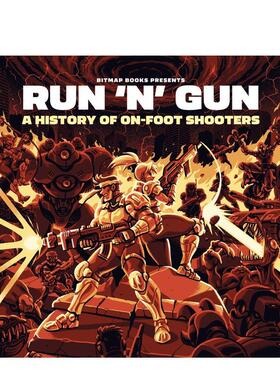 【预售】疾跑射击：步战射击游戏发展史 Run 'n' Gun 英文进口原版数字媒体设计图书 魂斗罗/合金弹头/日落骑士/洛克人Bitmap Boo