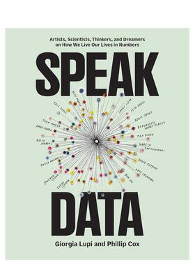 【预售】数据说话 Speak Data 英文进口原版社会科学图书Giorgia Lupi外文