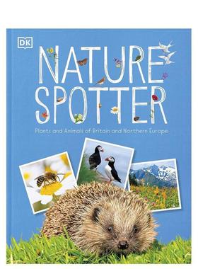 【预售】自然观察者Nature Spotter英文进口原版儿童图书青少年读物DK3-6岁