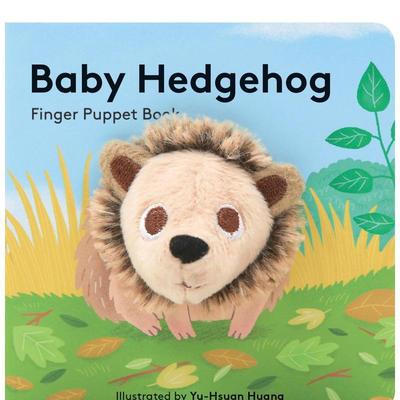 【预售】Baby Hedgehog: Finger Puppet Book (Little Finger Puppet Board Books)刺猬宝宝小小手指偶 纸板书 英文进口原版儿童趣