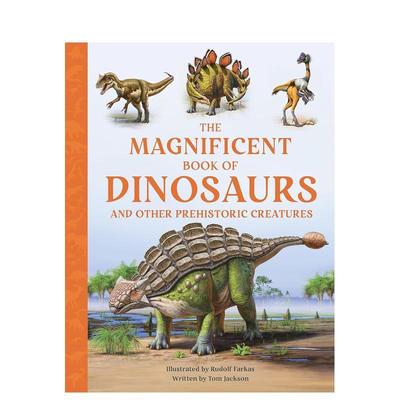 【预售】恐龙大书 【The Magnificent Book of】Dinosaurs 英文进口原版青少年读物Weldon Owen