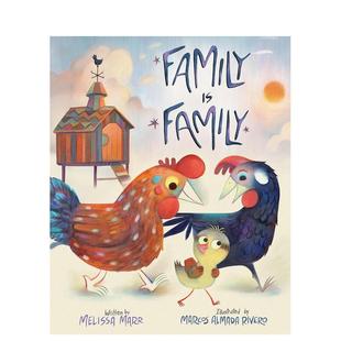 Family MARR 预售 MELISSA 图书 家庭就是家庭 儿童绘本外文正版 英文进口原版