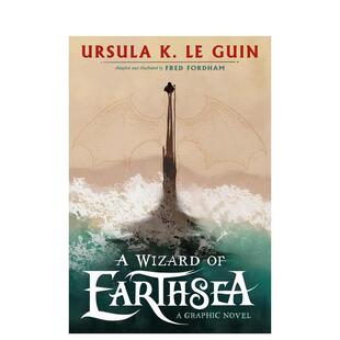 预售 Earthsea 儿童漫画图书3 经典 英文进口原版 地海巫师 6岁Ursula 奇幻冒险故事改编图像小说 奇幻冒险故事 Wizard