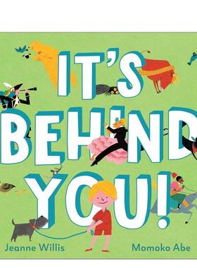 【预售】看看你身后 It's Behind You! 英文进口原版儿童绘本人际关系图书3-6岁Jeanne Willis外文正版