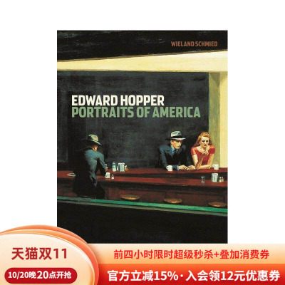 【现货】Edward Hopper: Portraits of America爱德华·霍珀:美国肖像 英文进口艺术画册画集正版图书籍 Wieland Schmied