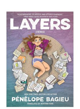 【预售】一层层：艾斯纳获奖漫画家佩内洛普·芭桔传记 Layers : A Memoir 英文漫画进口原版外文图书籍Pénélope Bagieu