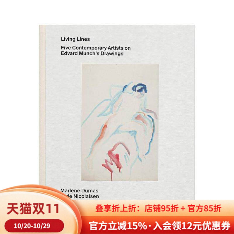 【预售】生动线条 Living Lines 英文原版艺术画册画集Mieke Bal Magne Bruteig Halvor Haugen Jon-Ove Steihaug