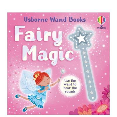 【预售】【感应书】魔杖之书：仙女的魔法Wand Books: Fairy Magic英文进口原版儿童趣味图书Sam Taplin  Joanne Partis3-6岁