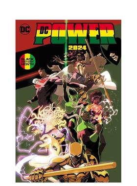 【预售】DC力量 2024 DC Power 2024 聚焦DC宇宙中的黑人角色 英文进口原版漫画Greg Burnham Jarrett 外文正版图书籍