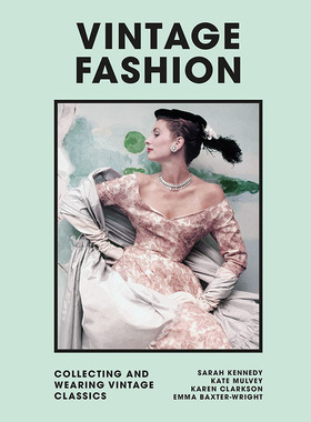 【预售】【Welbeck Vintage】Vintage Fashion，复古时尚 英文原版图书籍进口正版 Emma Baxter-Wright 服装设计