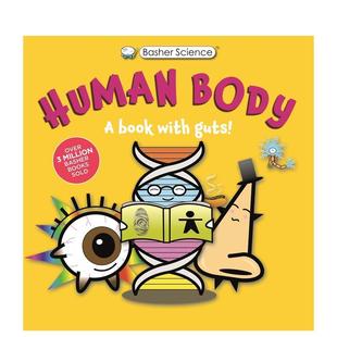 Body英文进口原版 Green外文 科学书 Basher Science 精装 好玩 人体 儿童绘本图书Dan Human 预售