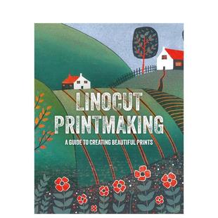 【预售】麻胶版画制作技法：打造精美印艺完全指南 Linocut Printmaking 英文进口原版艺术画册画集正版图书 Gareth Barnes 3dtot