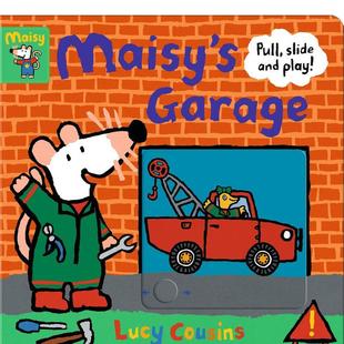 仓库 Maisy’s UK3 现货 6岁 Books 小鼠波波 Walker Garage英文儿童图书籍进口原版