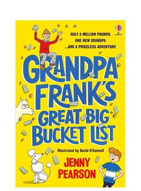 【预售】Grandpa Frank’s Great Big Bucket List弗兰克爷爷的遗愿清单 英文进口原版儿童章节书 Jenny Pearson and David O’Co