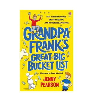 【预售】Grandpa Frank’s Great Big Bucket List弗兰克爷爷的遗愿清单 英文进口原版儿童章节书 Jenny Pearson and David O’Co