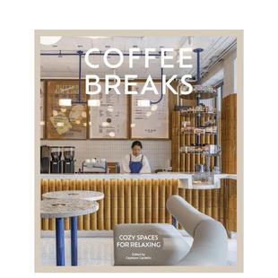 Cardelus 室內設計裝 Breaks 休憩角落 飾圖書C. Spaces 咖啡時光：溫馨愜意 for Relaxing英文進口原版 Cosy 現貨 Coffee