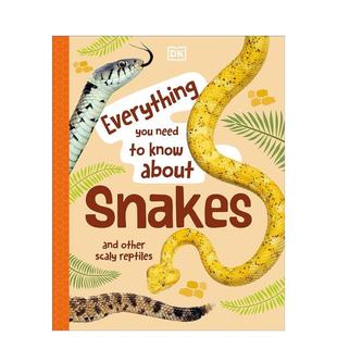 预售 You Know 儿童绘本图书John 一切 Snakes英文进口原版 你需要知道 Woodward百科 蛇Everything About Need