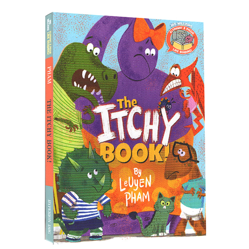 【现货】【翰德图书】The Itchy Book! ，痒痒的书! 儿童故事启蒙绘本-动物英文原版图书籍进口正版 Disney-Hyperion 书籍/杂志/报纸 儿童读物原版书 原图主图