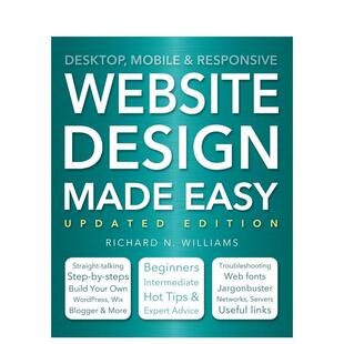 【现货】简单学 Website Design 网站设计 英文原版英文原版图书籍进口正版