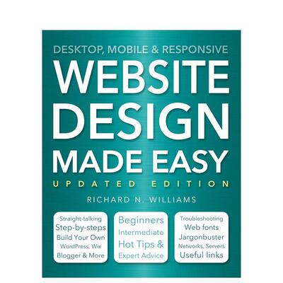 【现货】简单学 Website Design 网站设计 英文原版英文原版图书籍进口正版