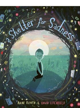 【现货】悲伤庇护所A Shelter for Sadness英文进口原版儿童绘本图书DavidLitchfield自我认知情绪管理
