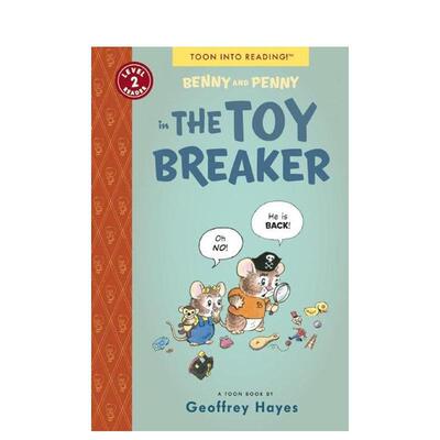 【预售】玩具破坏者中的本尼和佩妮（TOON 2级）Benny and Penny in the Toy Breaker（TOON Level 2）英文进口原版儿童漫画图书3