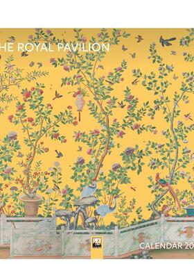 【预售】布莱顿皇家穹顶宫 2026年挂历（艺术日历） Royal Pavilion Brighton Wall Calendar 英文进口原版日历 文创送礼