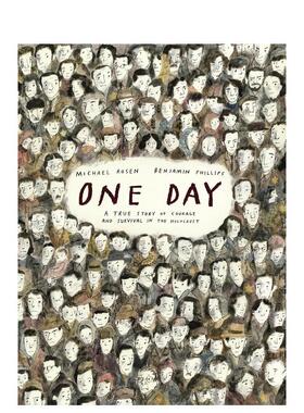 【预售】一天 桂冠诗人Michael Rosen（平装） One Day英文进口原版儿童绘本图书Michael Rosen外文