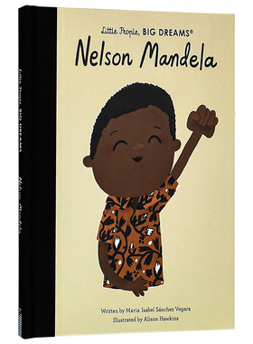 【现货】【Little People, Big Dreams】Nelson Mandela【小人物，大梦想】纳尔逊·曼德拉 儿童启蒙益智故事绘本 英文原版图书籍