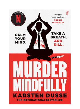 【现货 】正念谋杀 Netflix同名剧集原著小说 汤姆希林主演 惊悚喜剧 Murder Mindfully 英文进口原版文学小说