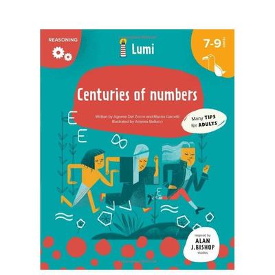 【预售】数字的世纪：逻辑推理训练 Centuries of Numbers: Reasoning英文进口原版儿童趣味图书Agnese Del Zozzo