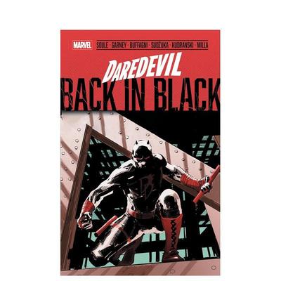 【预售】夜魔侠：重披黑衣 Daredevil: Back In Black英文漫画进口原版图书籍正版 漫威Charles Soule  Roger Mckenzie  Ron Garn